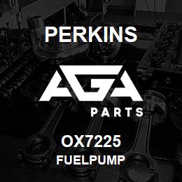 OX7225 Perkins FUELPUMP | AGA Parts