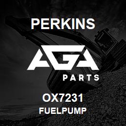 OX7231 Perkins FUELPUMP | AGA Parts