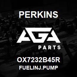 OX7232B45R Perkins FUELINJ.PUMP | AGA Parts