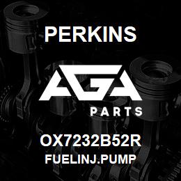 OX7232B52R Perkins FUELINJ.PUMP | AGA Parts