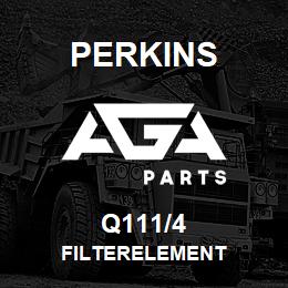 Q111/4 Perkins FILTERELEMENT | AGA Parts