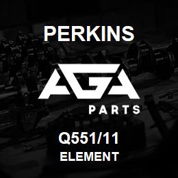 Q551/11 Perkins ELEMENT | AGA Parts