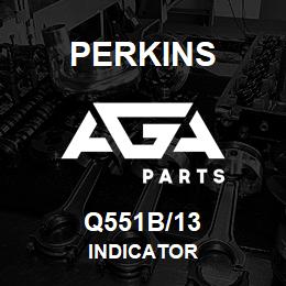 Q551B/13 Perkins INDICATOR | AGA Parts