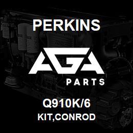 Q910K/6 Perkins KIT,CONROD | AGA Parts