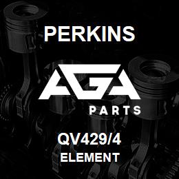 QV429/4 Perkins ELEMENT | AGA Parts