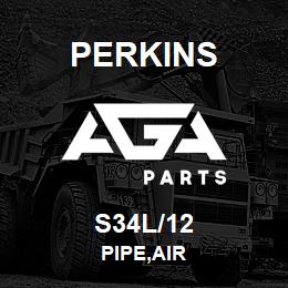 S34L/12 Perkins PIPE,AIR | AGA Parts