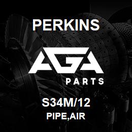 S34M/12 Perkins PIPE,AIR | AGA Parts