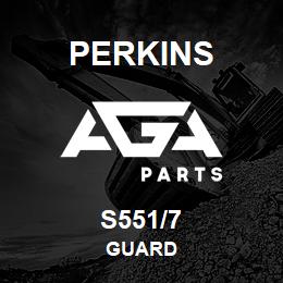 S551/7 Perkins GUARD | AGA Parts