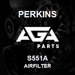 S551A Perkins AIRFILTER | AGA Parts