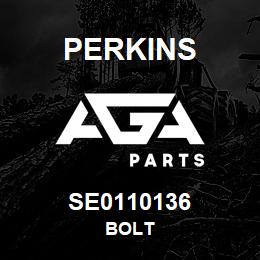 SE0110136 Perkins BOLT | AGA Parts