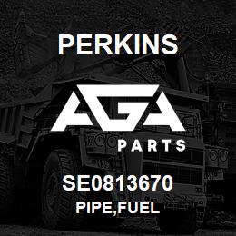 SE0813670 Perkins PIPE,FUEL | AGA Parts