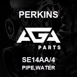 SE14AA/4 Perkins PIPE,WATER | AGA Parts