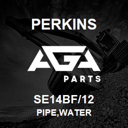 SE14BF/12 Perkins PIPE,WATER | AGA Parts