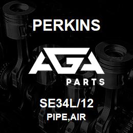 SE34L/12 Perkins PIPE,AIR | AGA Parts