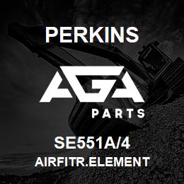 SE551A/4 Perkins AIRFITR.ELEMENT | AGA Parts