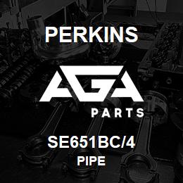 SE651BC/4 Perkins PIPE | AGA Parts