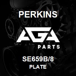 SE659B/8 Perkins PLATE | AGA Parts