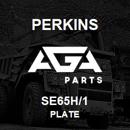 SE65H/1 Perkins PLATE | AGA Parts