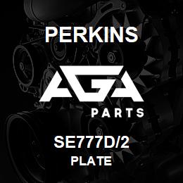 SE777D/2 Perkins PLATE | AGA Parts