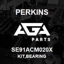 SE91ACM020X Perkins KIT,BEARING | AGA Parts