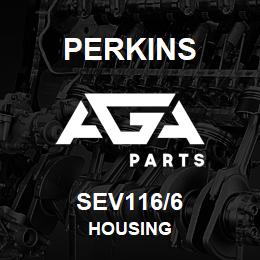 SEV116/6 Perkins HOUSING | AGA Parts