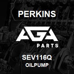 SEV116Q Perkins OILPUMP | AGA Parts