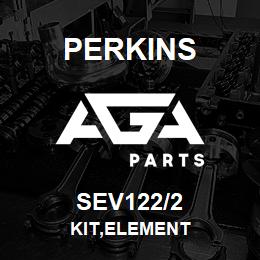 SEV122/2 Perkins KIT,ELEMENT | AGA Parts