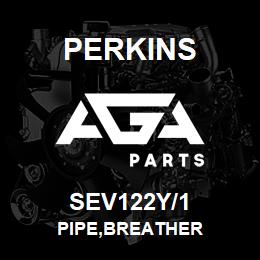 SEV122Y/1 Perkins PIPE,BREATHER | AGA Parts