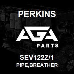 SEV122Z/1 Perkins PIPE,BREATHER | AGA Parts