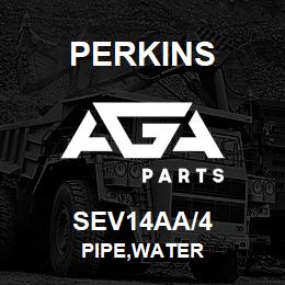 SEV14AA/4 Perkins PIPE,WATER | AGA Parts