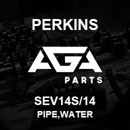 SEV14S/14 Perkins PIPE,WATER | AGA Parts