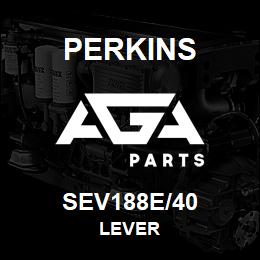 SEV188E/40 Perkins LEVER | AGA Parts