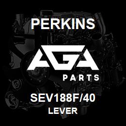 SEV188F/40 Perkins LEVER | AGA Parts