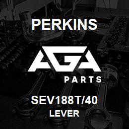 SEV188T/40 Perkins LEVER | AGA Parts