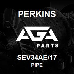 SEV34AE/17 Perkins PIPE | AGA Parts