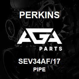 SEV34AF/17 Perkins PIPE | AGA Parts