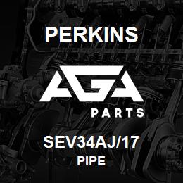 SEV34AJ/17 Perkins PIPE | AGA Parts