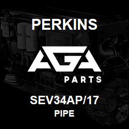 SEV34AP/17 Perkins PIPE | AGA Parts