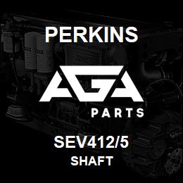 SEV412/5 Perkins SHAFT | AGA Parts