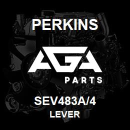 SEV483A/4 Perkins LEVER | AGA Parts