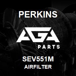 SEV551M Perkins AIRFILTER | AGA Parts