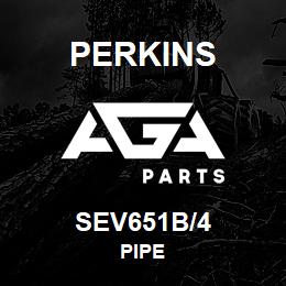 SEV651B/4 Perkins PIPE | AGA Parts