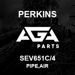 SEV651C/4 Perkins PIPE,AIR | AGA Parts