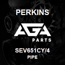 SEV651CY/4 Perkins PIPE | AGA Parts