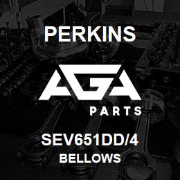 SEV651DD/4 Perkins BELLOWS | AGA Parts