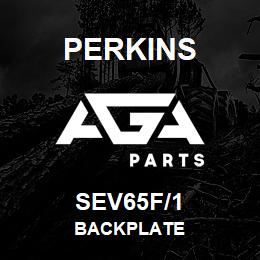 SEV65F/1 Perkins BACKPLATE | AGA Parts