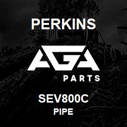 SEV800C Perkins PIPE | AGA Parts