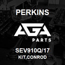 SEV910Q/17 Perkins KIT,CONROD | AGA Parts