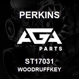 ST17031 Perkins WOODRUFFKEY | AGA Parts