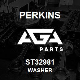 ST32981 Perkins WASHER | AGA Parts